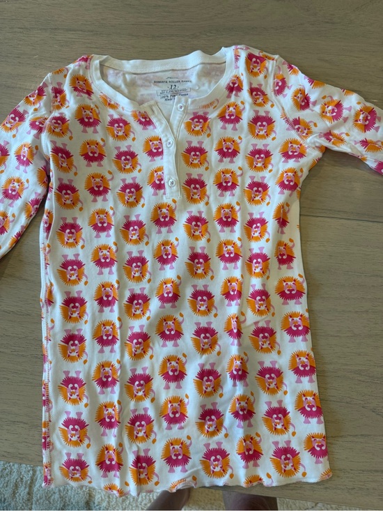 Roberta Roller Rabbit Other - Roberta Roller Rabbit Children’s Long Sleeve Pajama set - Pink & Orange Lions
